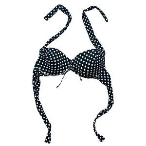 Coco Reef Halter Polka Dot Bikini Top